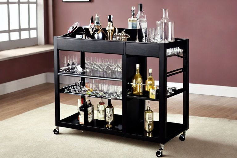 Create an Insta-worthy Bar Cart for Your Next Cocktail Party