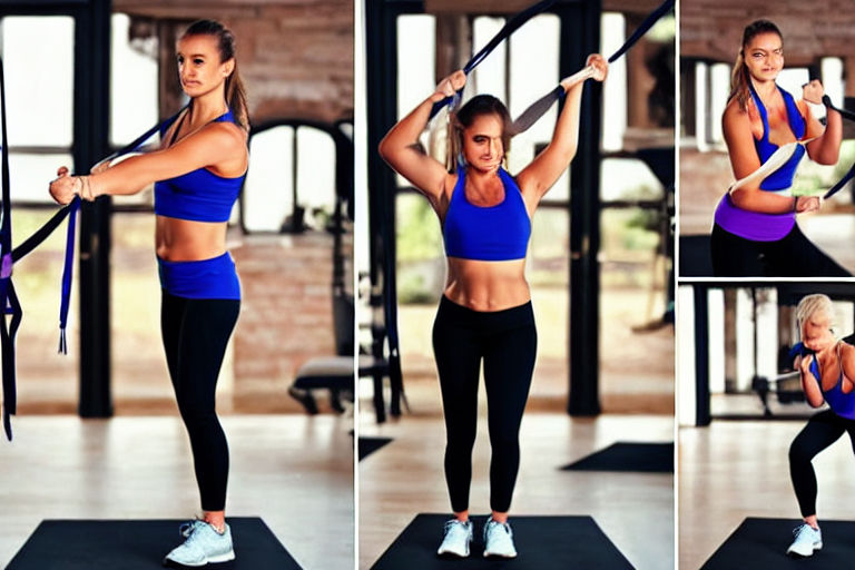 How to create a full-body workout plan with resistance bands