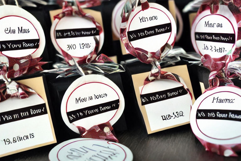 Personalized Labels for Party Favors: How to Make Them Stand Out