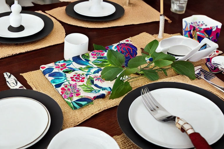 How to Style your Mismatched Dinnerware with the Right Centerpiece