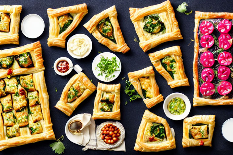 10 Easy Vegetarian Appetizers to Make with Puff Pastry